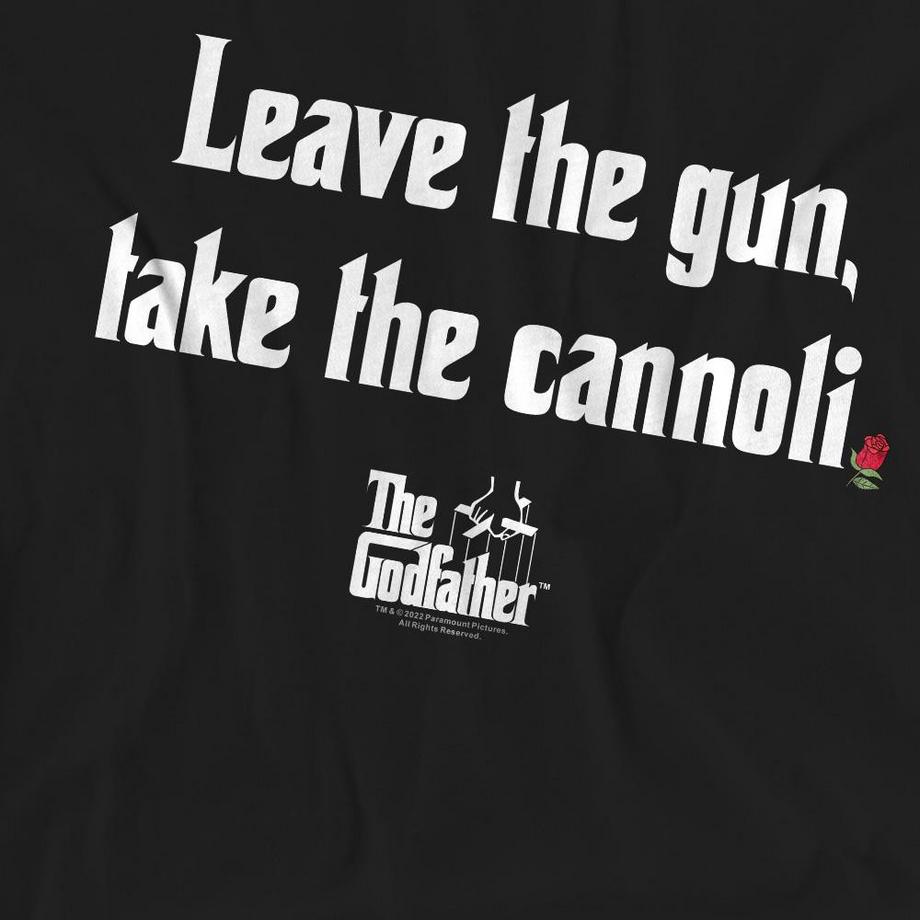 The Godfather Gun Cannoli T-Shirt  