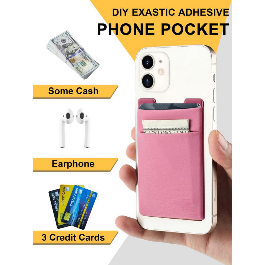 Only-bags.store Portefeuille Minimaliste Pop Up Porte-Cartes Protection RFID avec Compartiment à Monnaie  