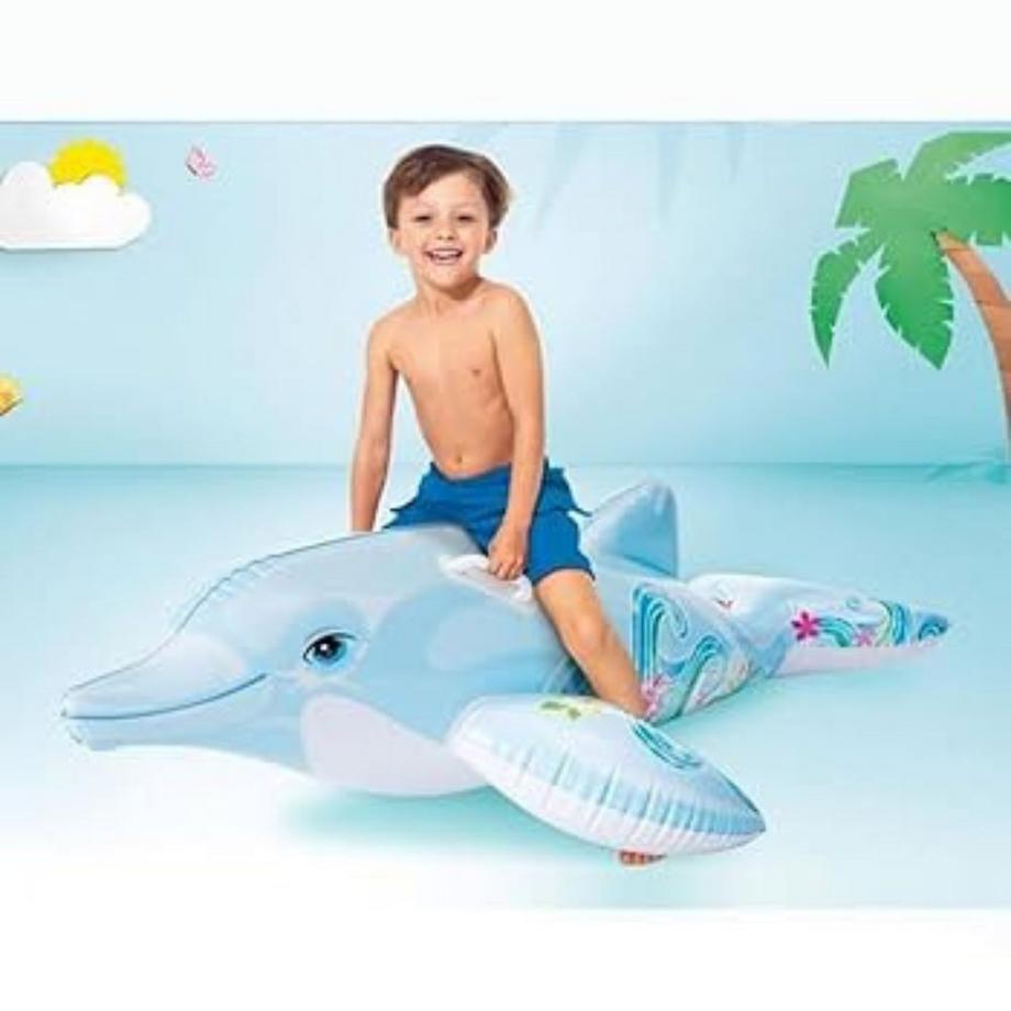 B2X  Giocattolo gonfiabile Delfino 