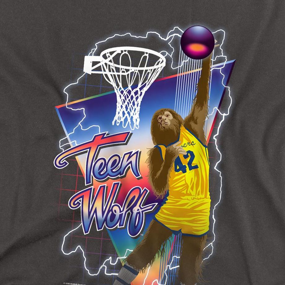 Teen Wolf  T-ShirtManches Longues Motiftyle Slam Dunk 