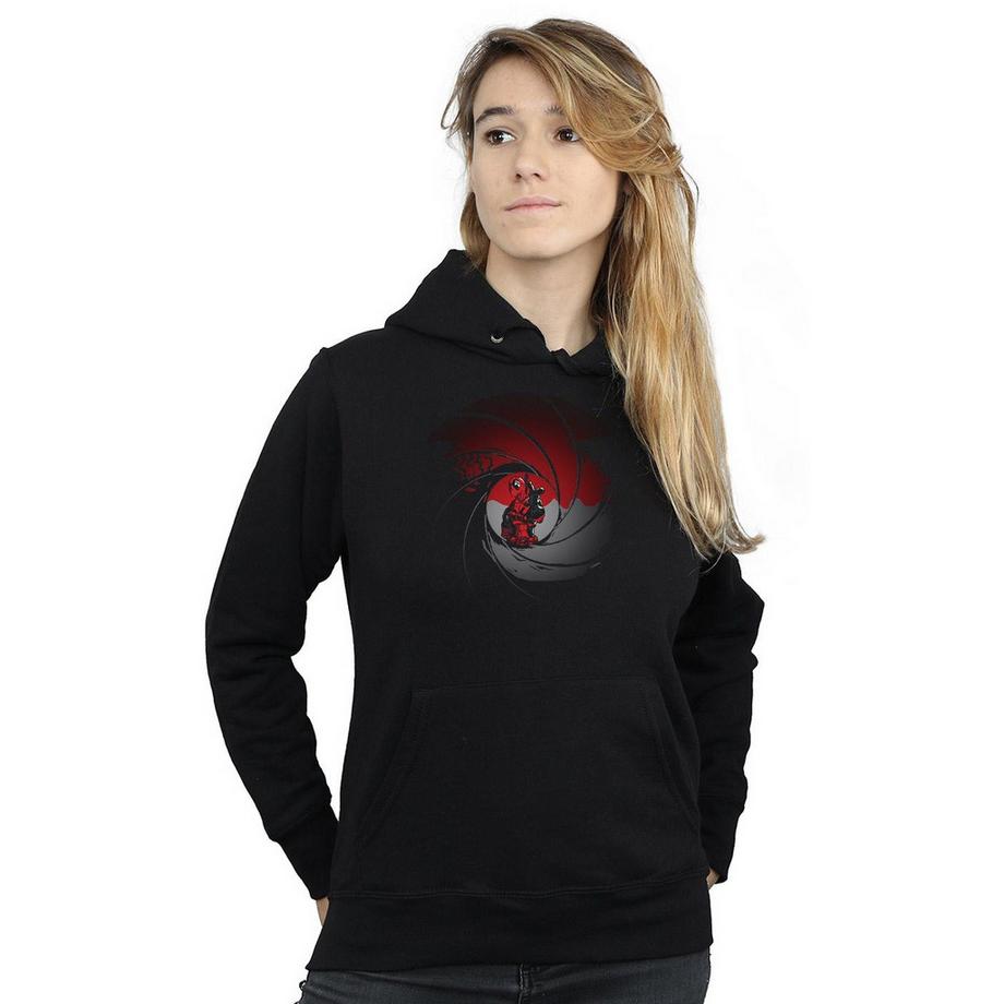 MARVEL Deadpool 007 Logo Kapuzenpullover  