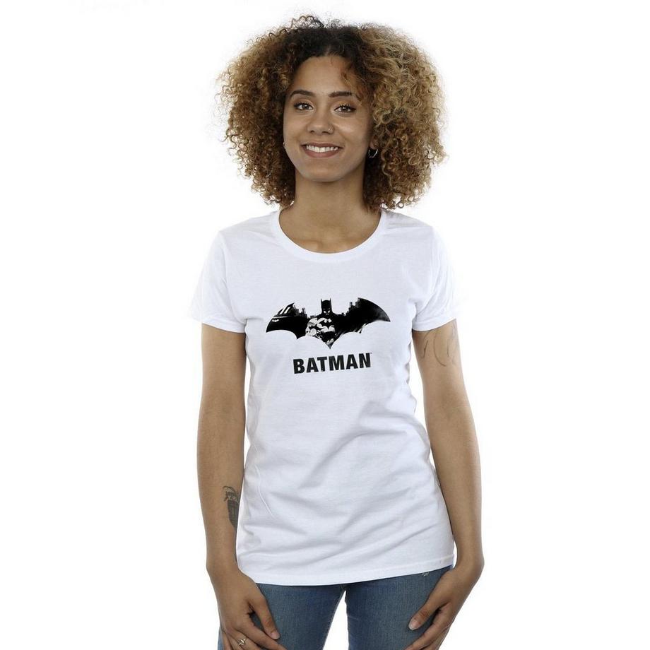 DC COMICS Batman Logo Print T-Shirt  
