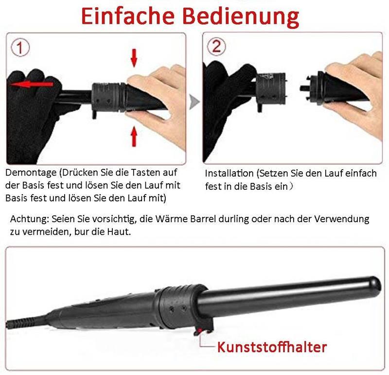 Havetime Lockenstab Set 6 in 1, Lockenwickler  