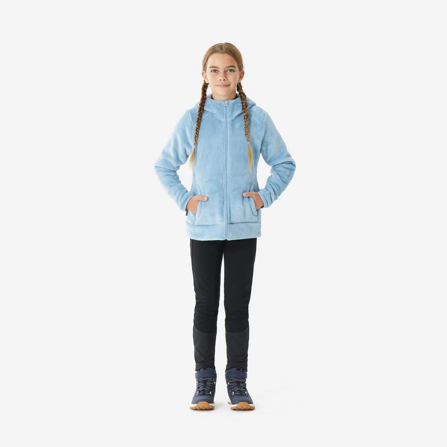 QUECHUA MH500 Warme Wander-Fleecejacke Kinder  
