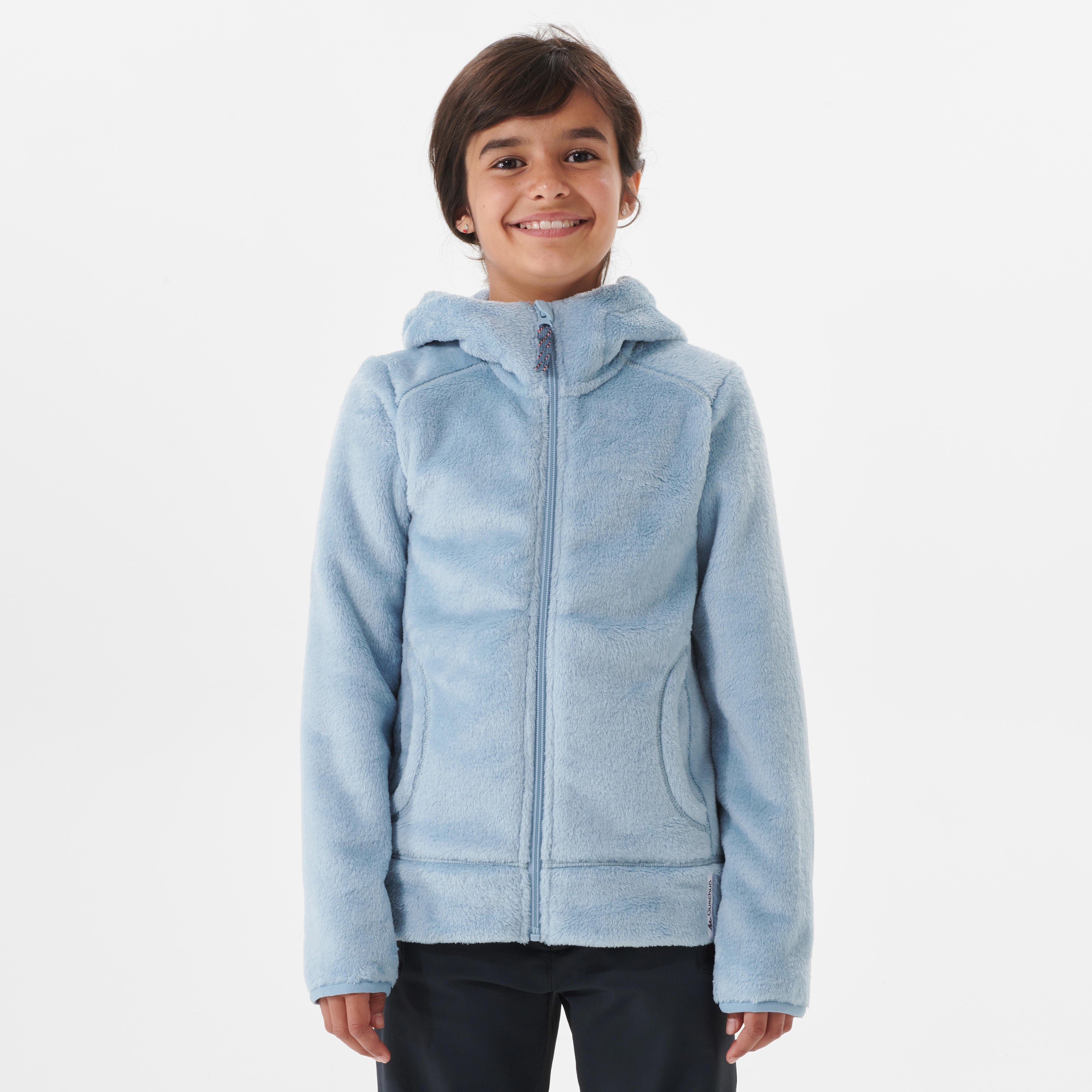 QUECHUA MH500 Warme Wander-Fleecejacke Kinder  