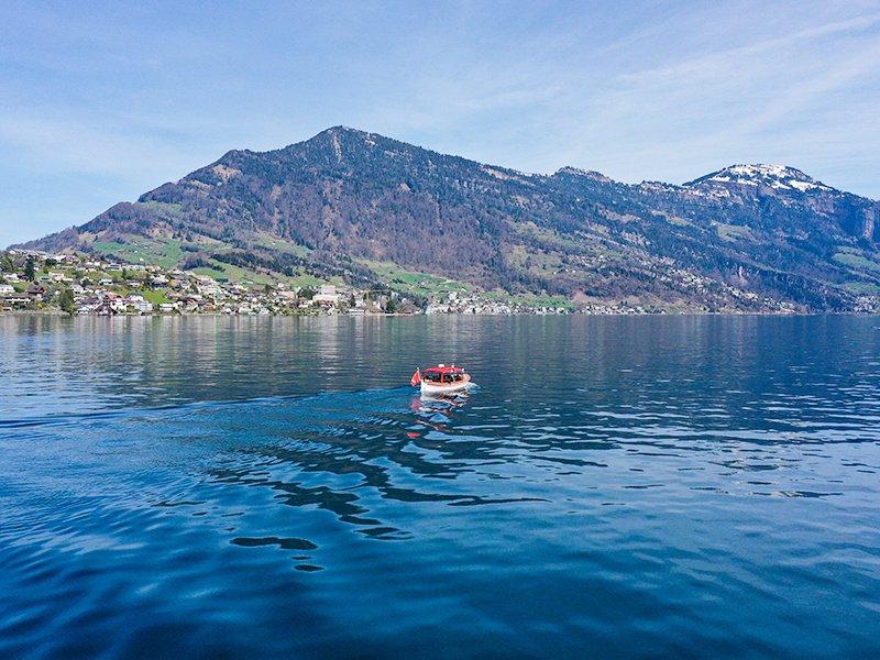 Smartbox  Atemberaubendes Panorama: Bootstour auf dem Vierwaldstättersee für 2 Personen - Geschenkbox 