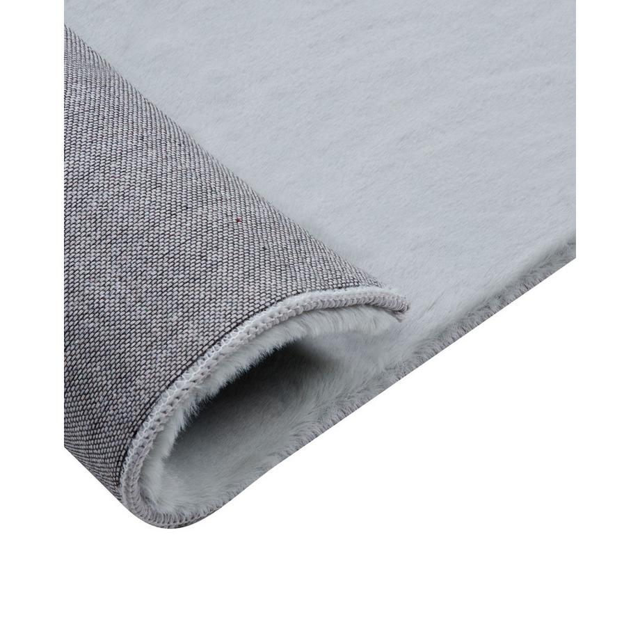 Beliani Kunstfellteppich aus Polyester Skandinavisch MIRPUR  