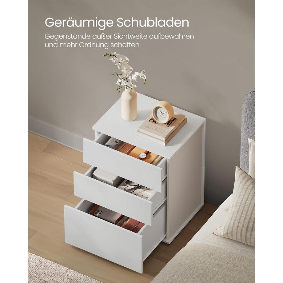 Songmics Nachttisch Beistelltisch  