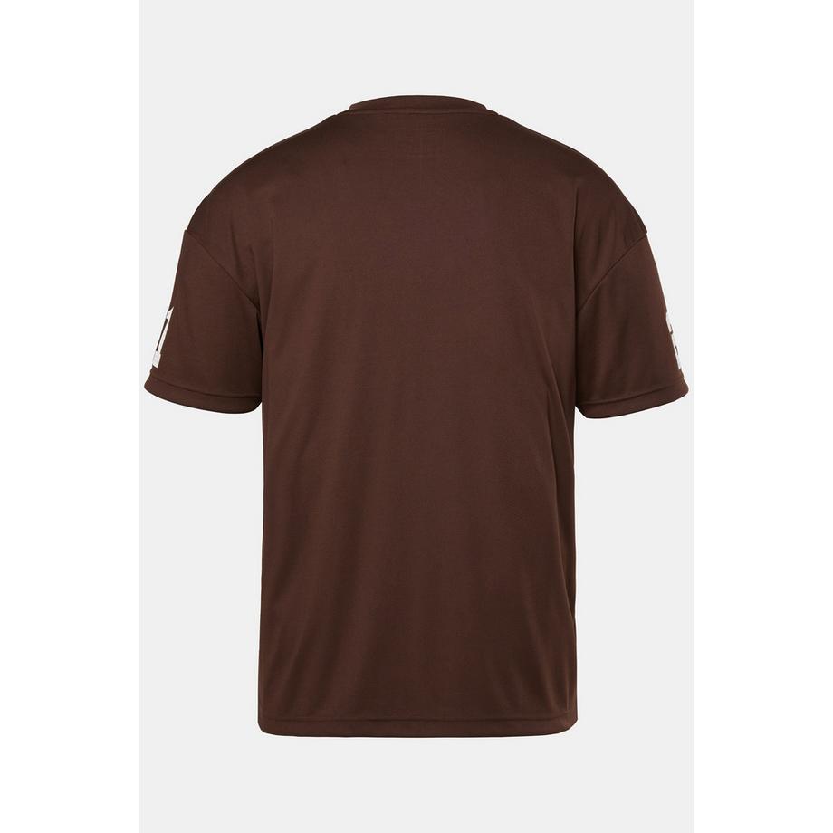 Sthuge T-Shirt Oversize Mesh Imprimé Football Manches Courtes  