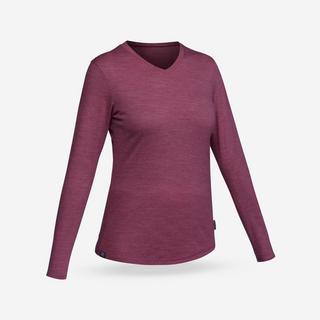 FORCLAZ  T-shirt manches longues - TRAVEL 100 WOOL 