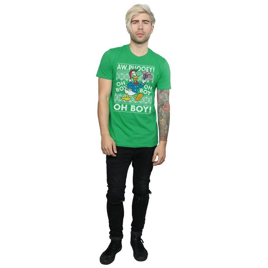 Disney Donald Duck Christmas Aw Phooey T-Shirt  