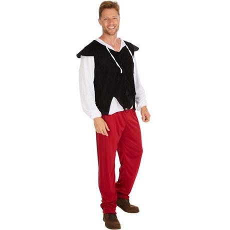 Tectake  Costume de tavernier pour homme 