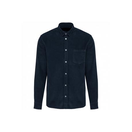 Kariban Surchemise Manches Longues en Velours Côtelé  