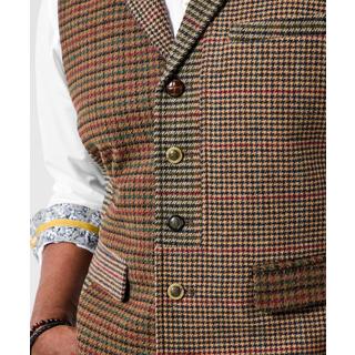 Joe Browns Gilet a Quadri Regular Fit con Fodera a Contrasto  