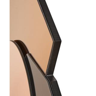 Beliani Wandspiegel aus Glas Modern TROYON  