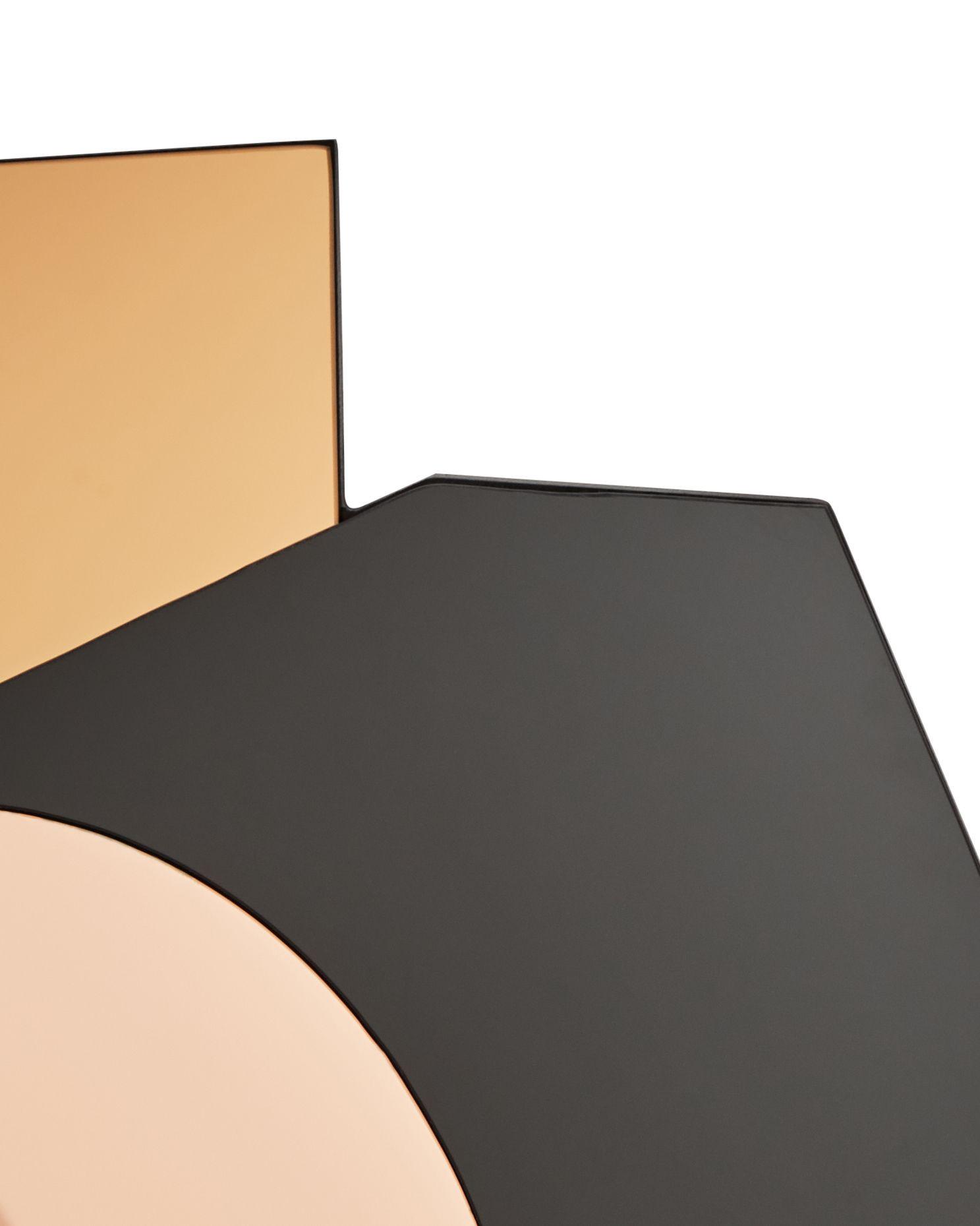 Beliani Wandspiegel aus Glas Modern TROYON  