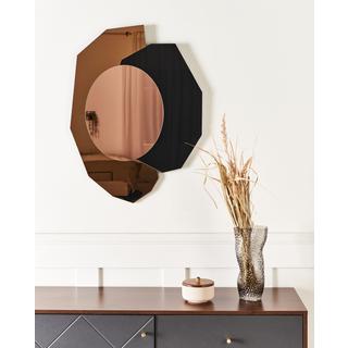 Beliani Wandspiegel aus Glas Modern TROYON  