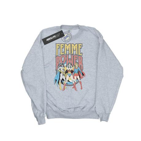 DC COMICS  Femme Power Sweatshirt 