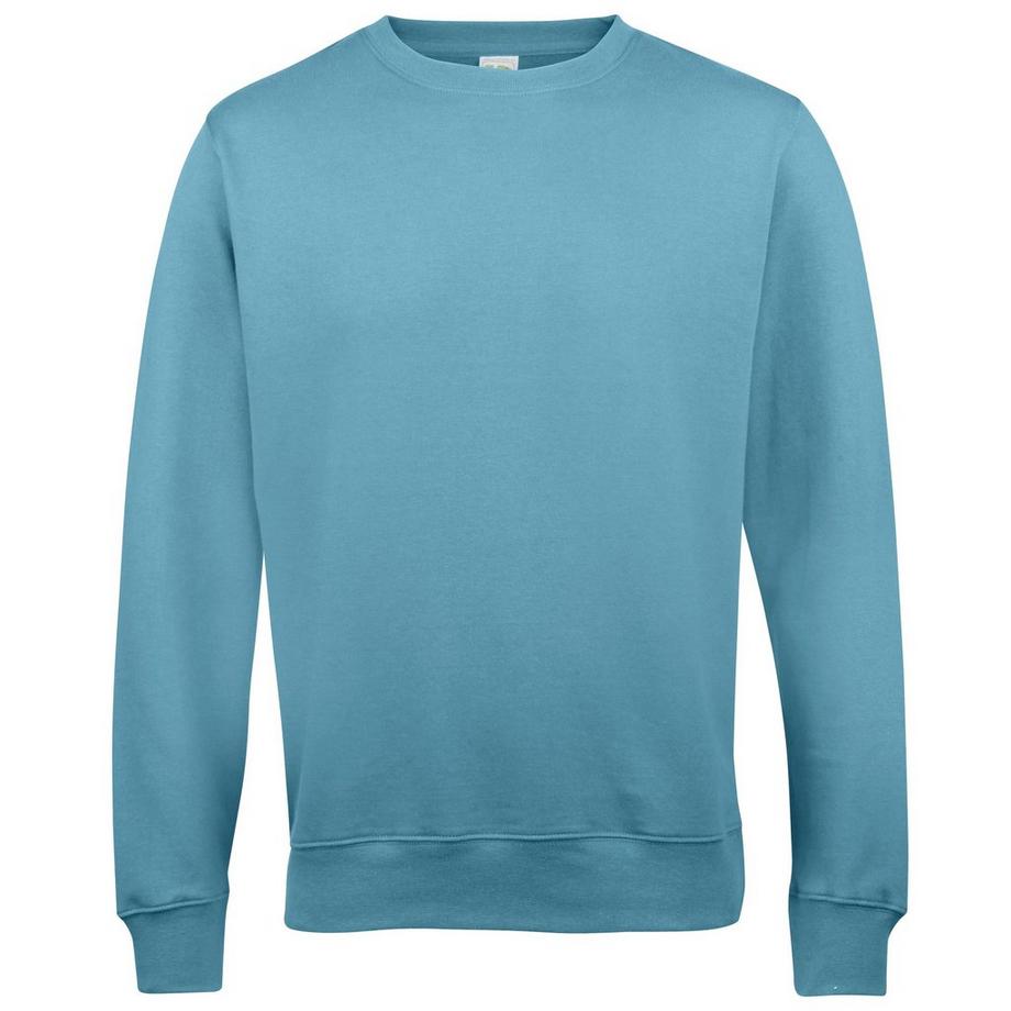 Just Hoods Plain Pullover mit Rundhalsausschnitt