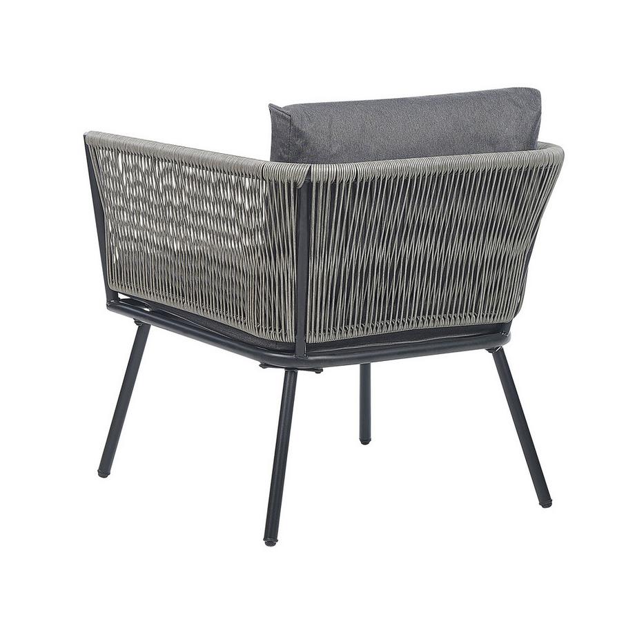 Beliani Bistro Set aus PE Rattan Boho GARGANO  