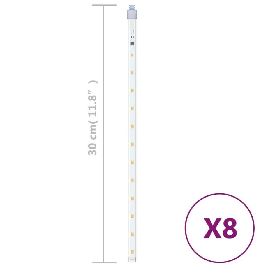 VidaXL Meteor licht plastik  