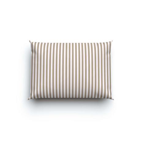 Lotus Bettwaren Biancheria da letto bambù a righe greige  