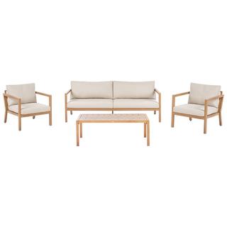 Beliani Set divani con tavolino en Alluminio Mediterraneo ONETA  