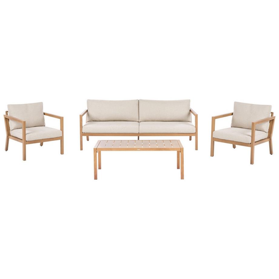 Lounge Set mit Tisch aus Aluminium  ONETA