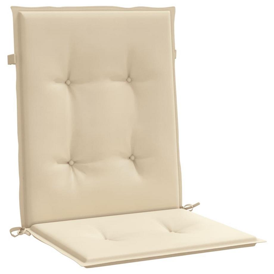 VidaXL Coussins de chaise de jardin 6 pcs tissu  