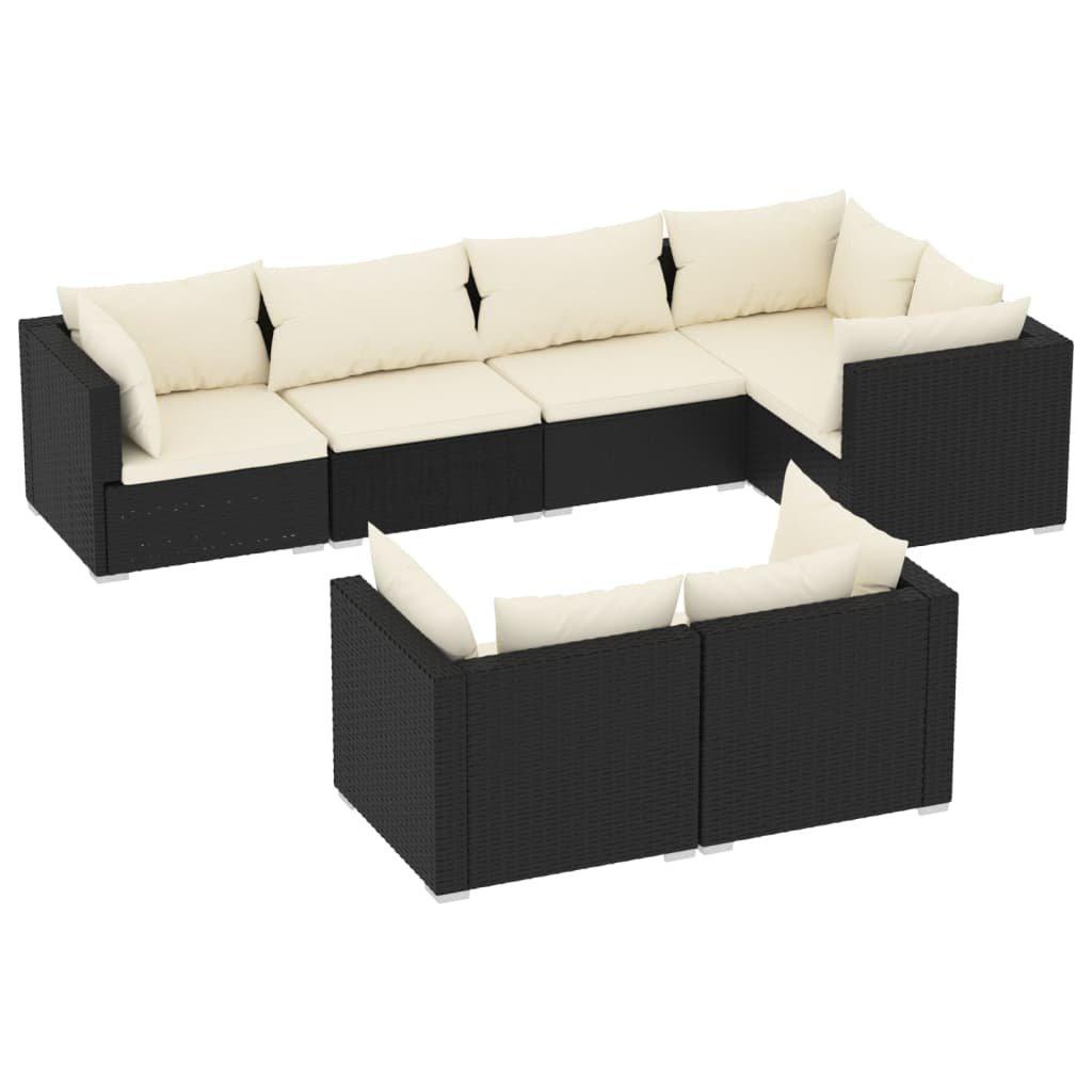 VidaXL Garten lounge set poly-rattan  