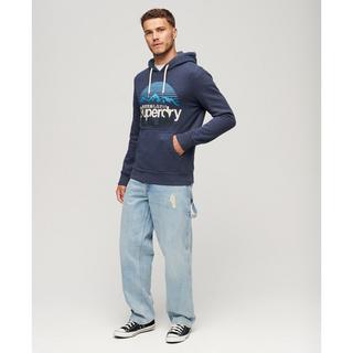 Superdry  felpa con cappuccio cl great outdoors graphic 