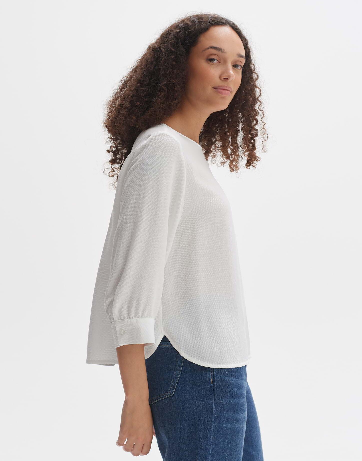 OPUS  Shirtbluse Fuketa Boxy Silhouette 