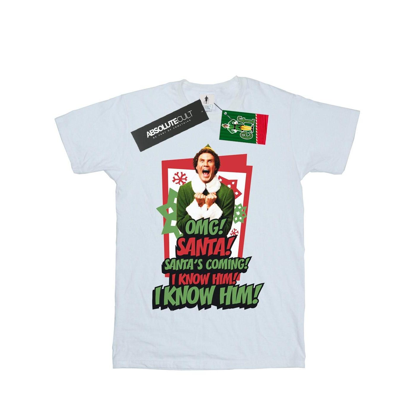 Elf  OMG Santa TShirt 