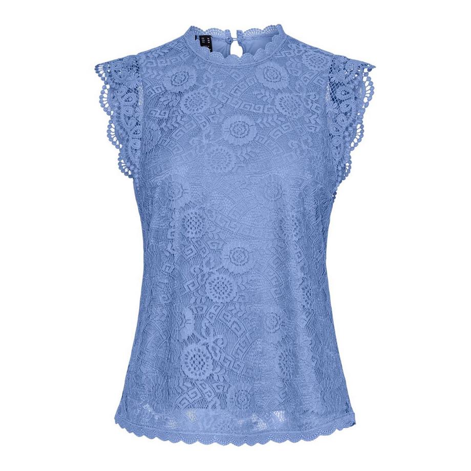 Blouse Sans Manches motif/style Lacets