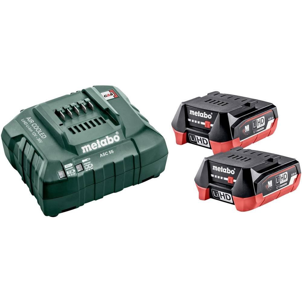 Metabo  SET Basic 12V 2xLiHD 4.0 Ah 