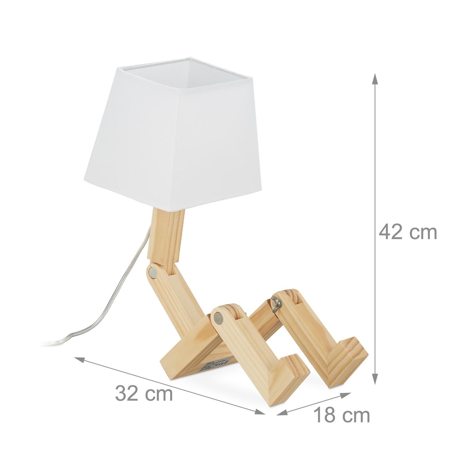 B2X Lampe de table Robot Ajustable  