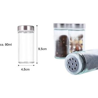 Cheffinger Porte-épices rotatif - 16 pots à épices  