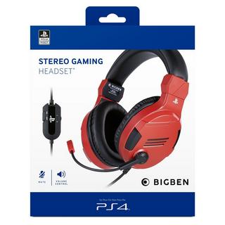 BIGBEN INTERACTIVE  PS4 Stereo Headset V3 Rot 