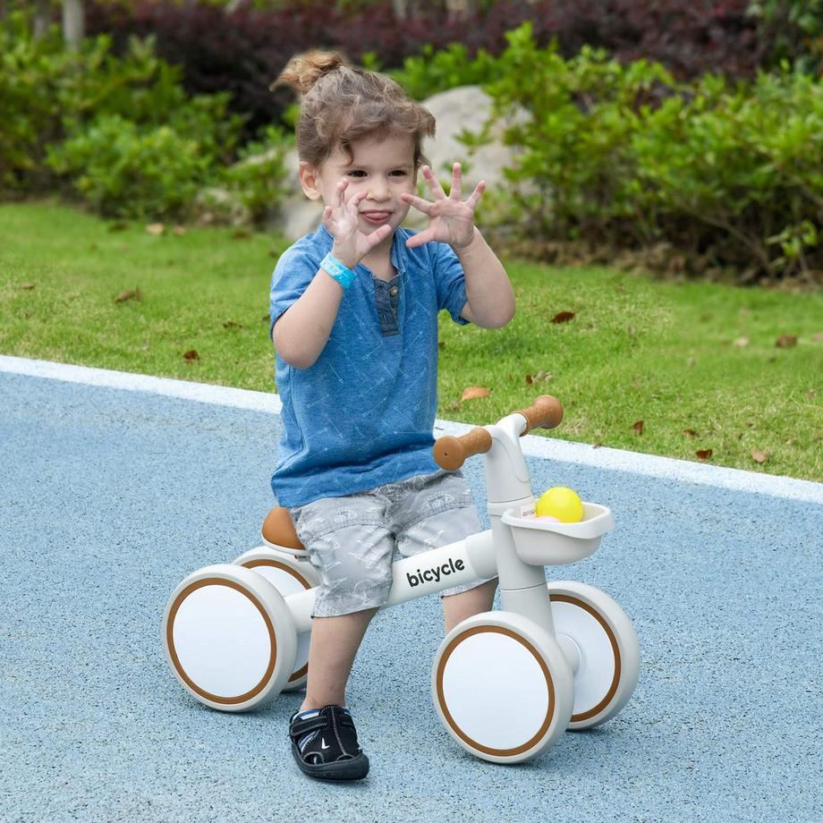 Northio  Balance Bike per Bambini Balance Bike da 1 Anno Baby Slide Bike con Ruote in TPU Senza Viti 