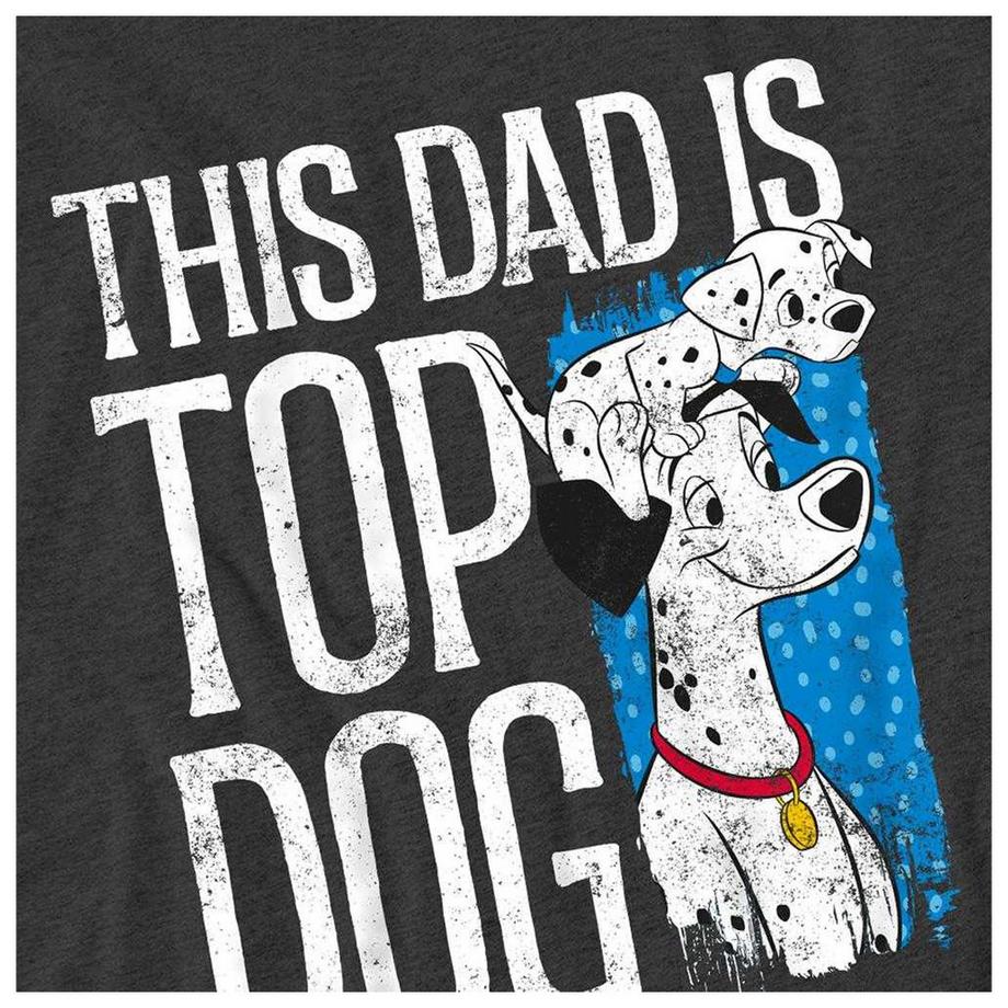 101 Dalmatians This Dad Is Top Dog T-Shirt  