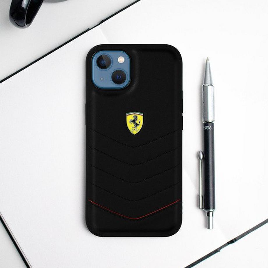 Ferrari  Apple iPhone 13 Mini - Leder Schutzhülle 
