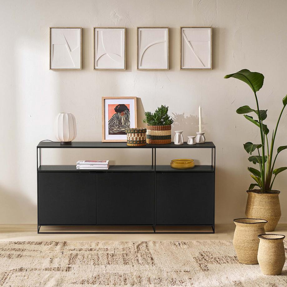 La Redoute Intérieurs Buffet en métal acier  