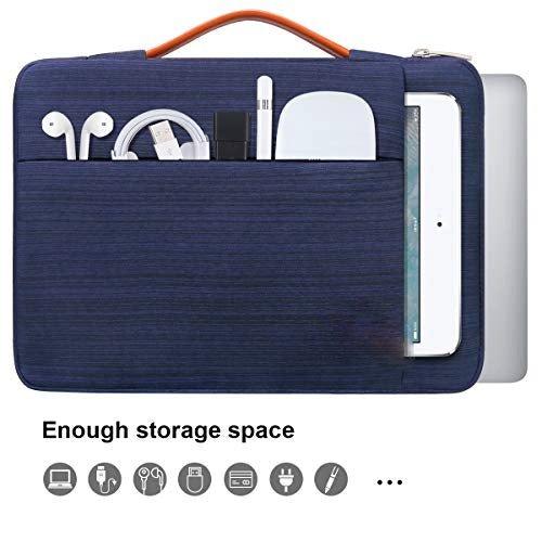 Only-bags.store  360° Rundumschutz Laptop-Tasche Schutzhülle für 14 Zoll 