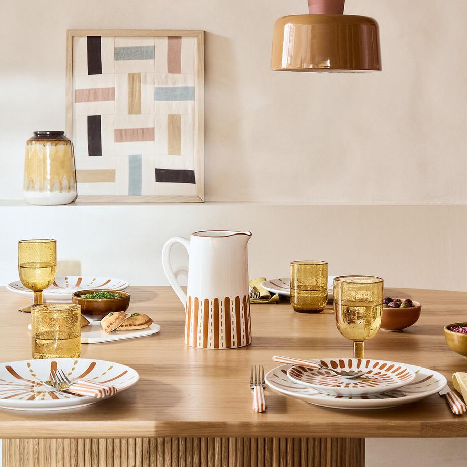La Redoute Intérieurs Carafe en grès avec motif  