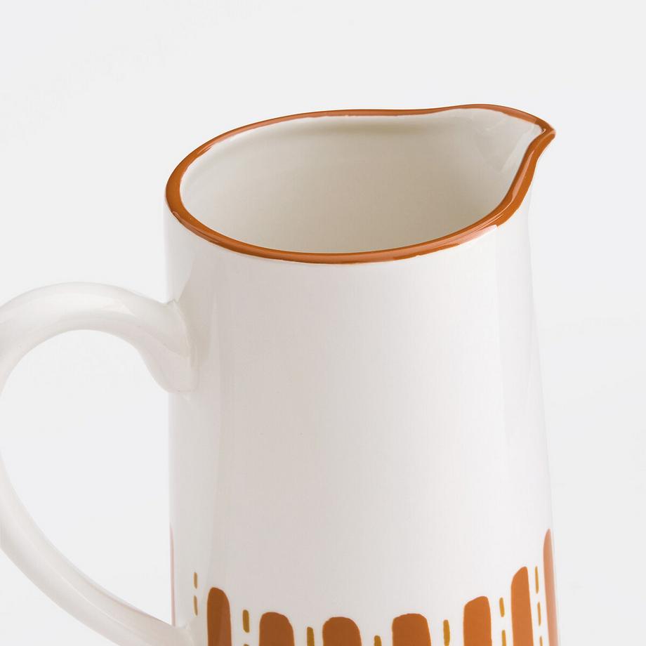 La Redoute Intérieurs Carafe en grès avec motif  