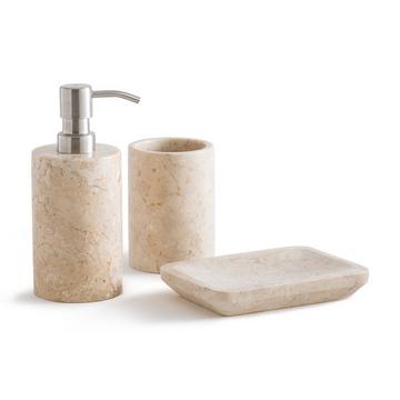 Set de salle de bain 3 pièces en marbre