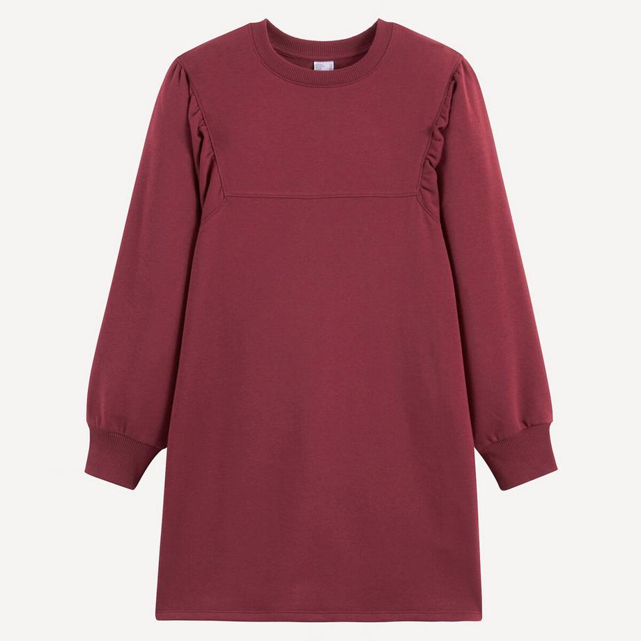 La Redoute Collections  Pulloverkleid mit langen Ärmeln aus Sweatware 