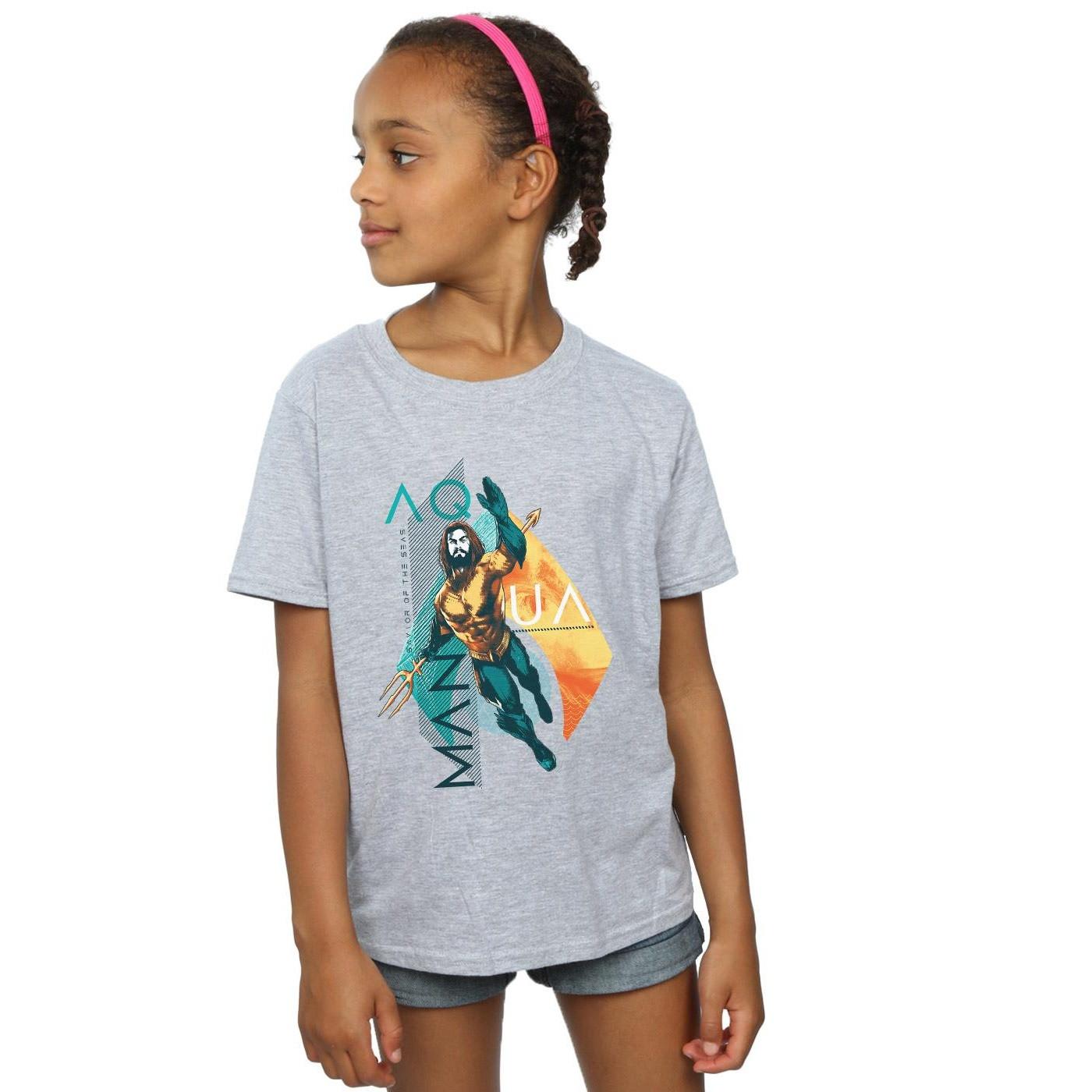 DC COMICS  Aquaman Tropical Icon TShirt 