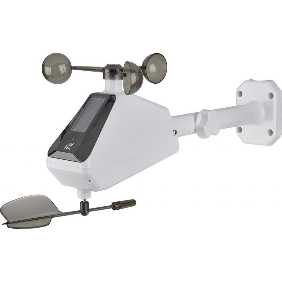 Capteur de vent  solaire sans fil