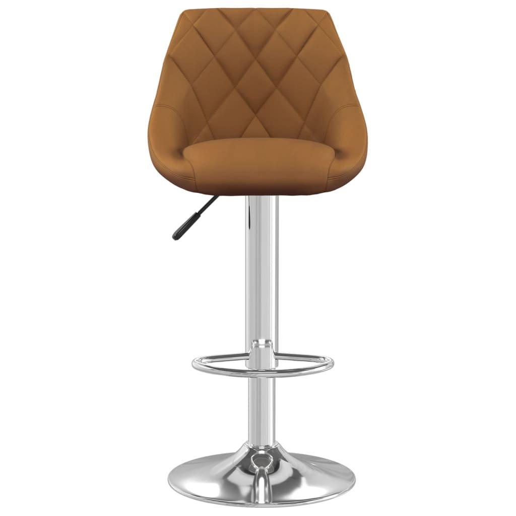 VidaXL Tabouret de bar velours  